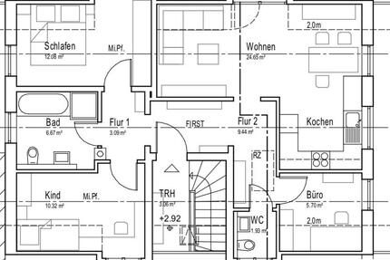 4-Zimmer Wohnung, ca. 80qm - 63785 Obernburg 2 zimmer