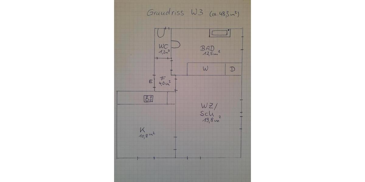 Erdgeschoßwohnung Bischofsgrün - 1 Zimmer, 48 m&sup2;, 580&euro; | Angebot:26193750