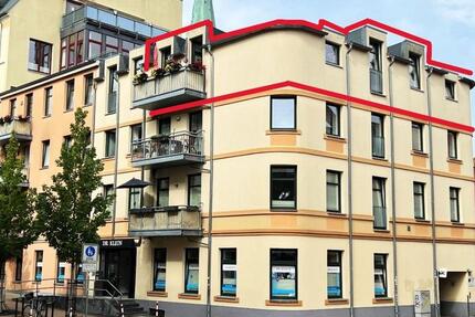 Dachgeschoßwohnung mit Fahrstuhl und Stellplatz Schwerin Zentrum 4 zimmer