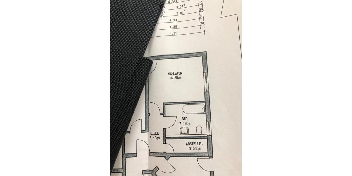 Neu renovierte möblierte 1 Zimmerwohnung in Pfinztal für Pendler 1 zimmer
