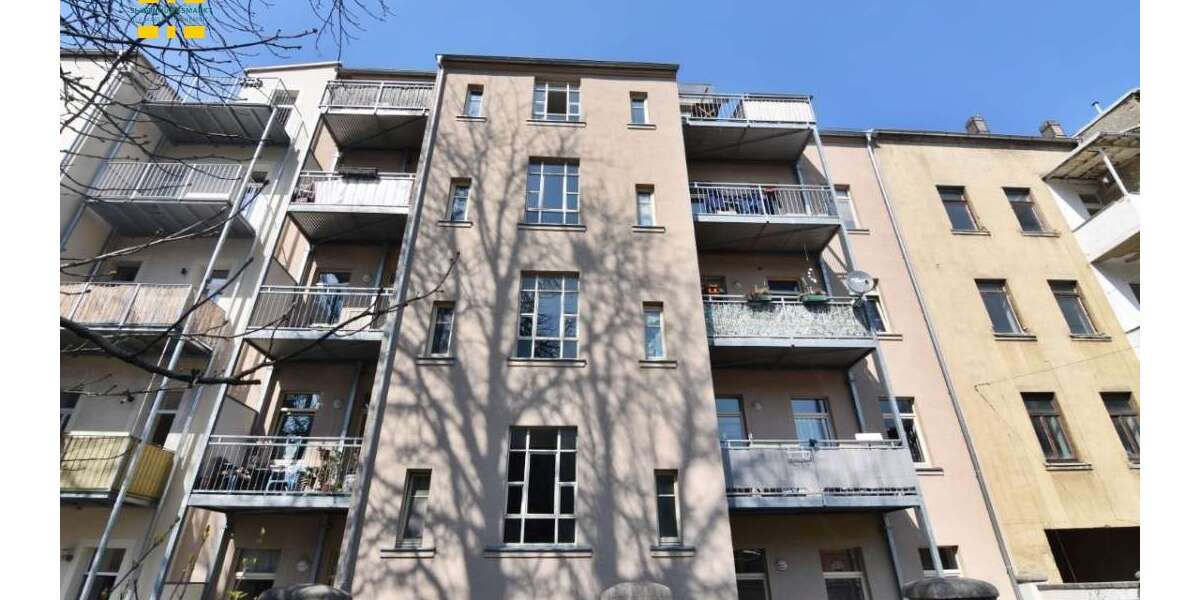 Etagenwohnung Chemnitz Schloßchemnitz - 3 Zimmer, 66 m&sup2;, 350&euro; | Angebot:25288798