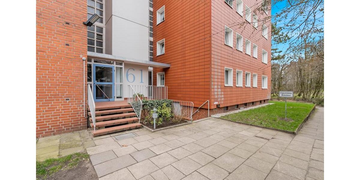 Etagenwohnung Norderstedt Friedrichsgabe - 2 Zimmer, 54 m&sup2;, 620&euro; | Angebot:26424718