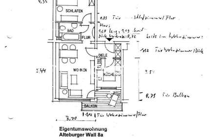 Wohnung zum Mieten in Köln 649 € 53 m² 2 zimmer