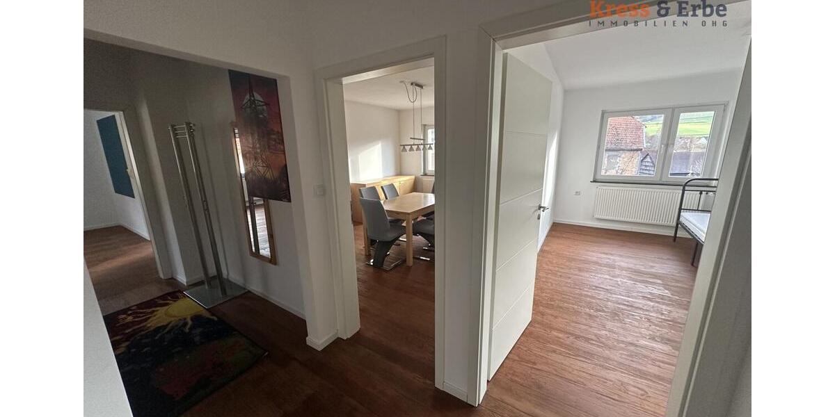 Helle und gemütliche Mietwohnung in Zweifamilienhaus in ruhiger Ortslage von Steinau-Marjoß 4 zimmer