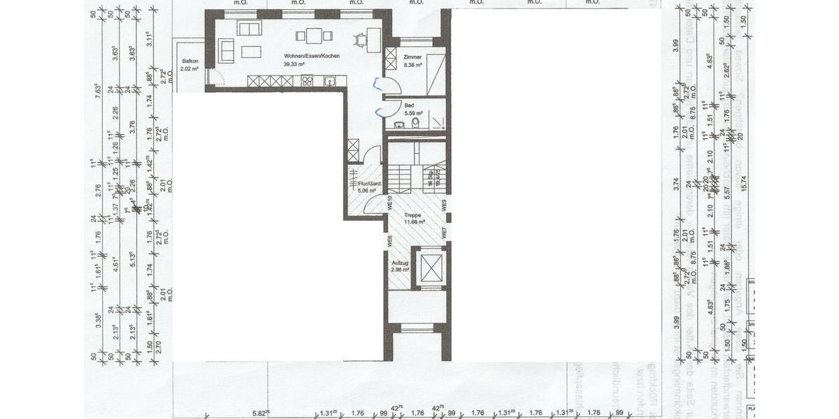Etagenwohnung Stadland Schwei - 2 Zimmer, 60 m&sup2;, 690&euro; | Angebot:26415941