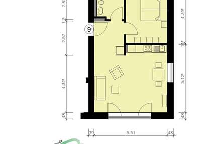 Wohnung zum Mieten in Heide 650 € 52.29 m² 2 zimmer