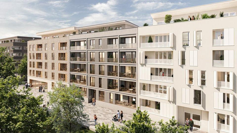Moderne 3-Zimmer Wohnung mit Balkon und Loggia sowie TG-Stellplatz im Dichterviertel zu vermieten! zimmer