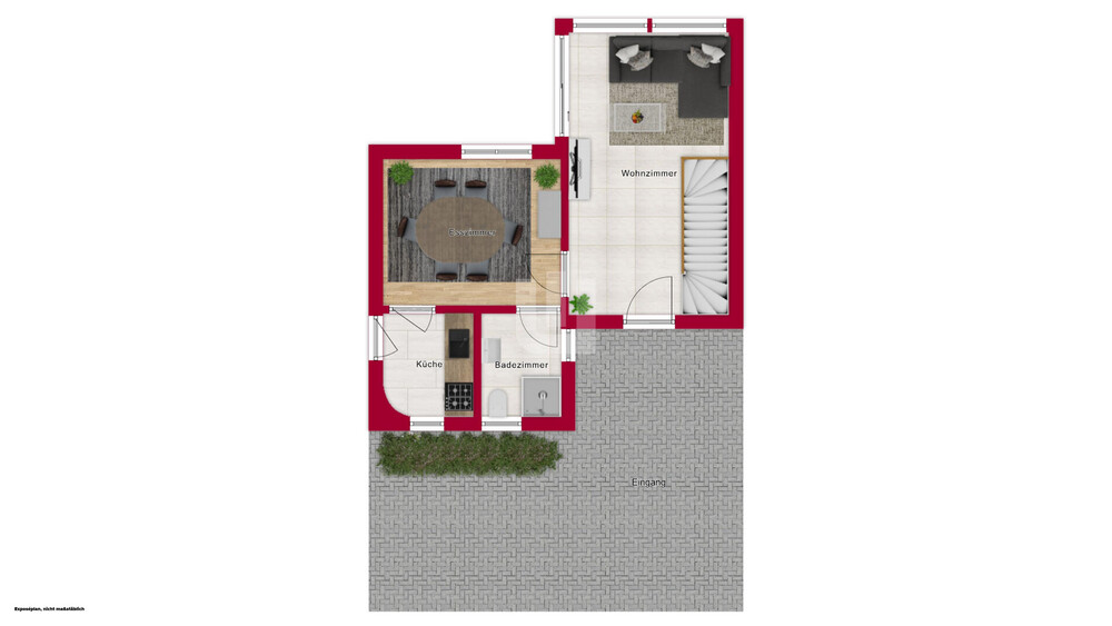 WINDISCH - Besondere 2-Zimmer-Wohnung mit Galerie in Grafrath - ideal für Singles! - Erdgeschoßwohnung Grafrath | Angebot:27008803