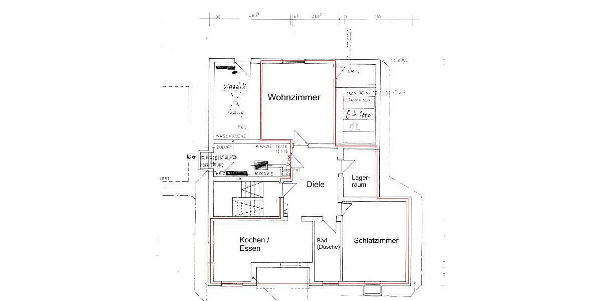 Haustier möglich - 2 Zi. Wohnung in Pommersfelden OT - Etagenwohnung Pommersfelden OT | Angebot:21945469