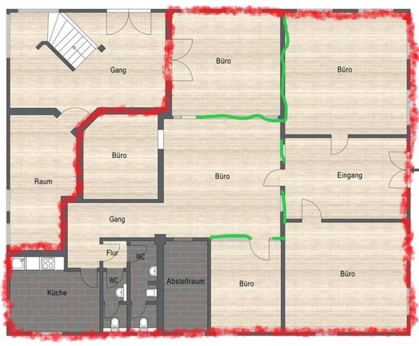 Büro und Gewerbefläche in Erolzheim zu vermieten
