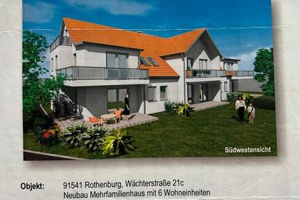 Wunderschöne 2 Zimmer Dachgeschosswohnung in Rothenburg 2 zimmer