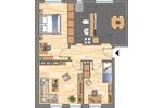 Dachgeschoßwohnung Wilhelmshaven - 3 Zimmer, 51 m&sup2;, 372&euro; | Angebot:26151698