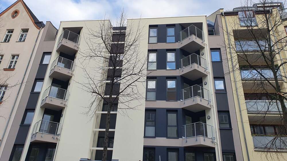 Schöne 3-Zimmer-Wohnung mit Balkon im 1.OG -Neubau-Tiefgarage Fahrstuhl- - Etagenwohnung Chemnitz Kaßberg | Angebot:26620602