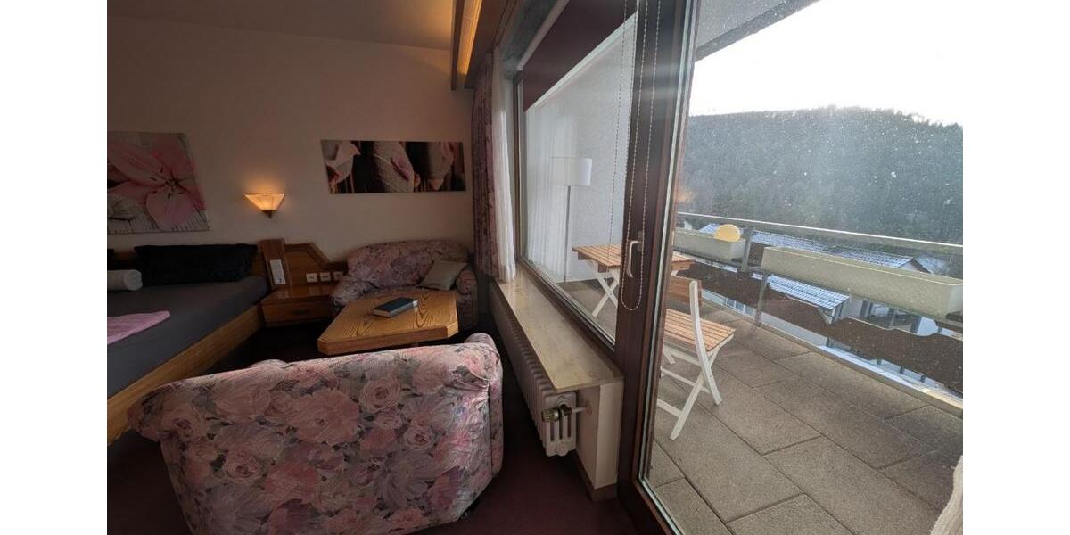 monatlich kündbar - Hotelzimmer mit Balkon 1 zimmer