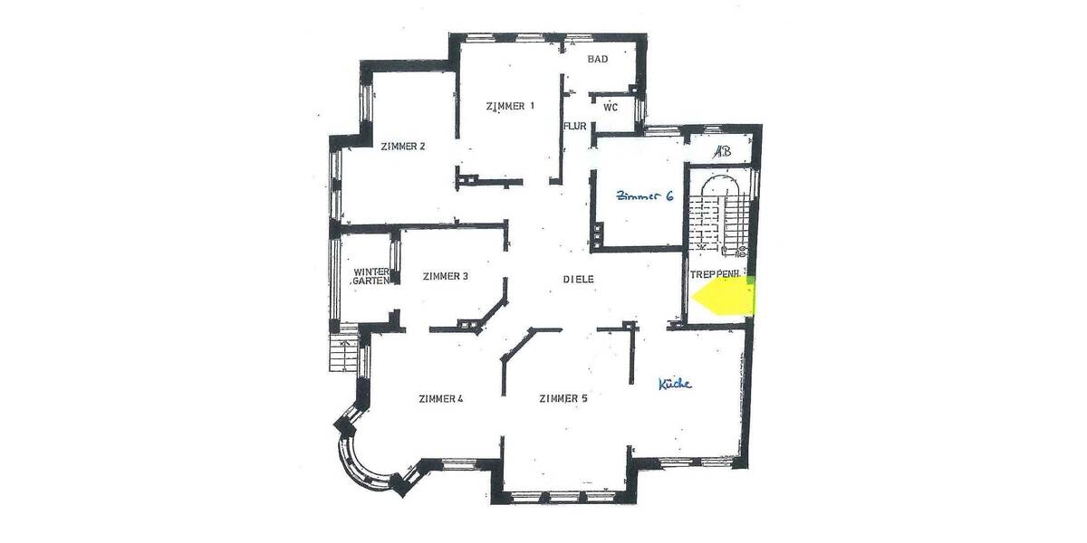 Etagenwohnung Lüneburg Rotes Feld - 6 Zimmer, 199 m&sup2;, 2.200&euro; | Angebot:26826336
