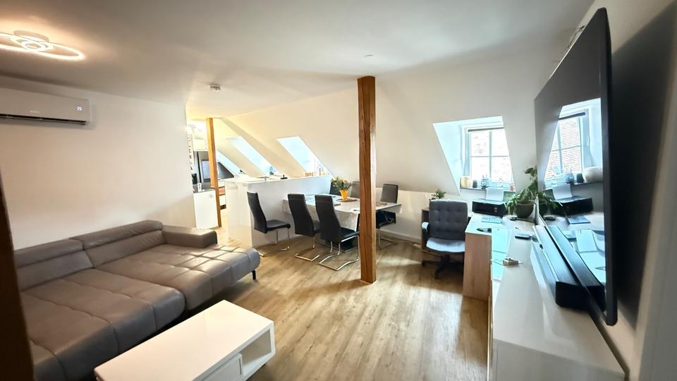 Dachgeschoßwohnung Bautzen - 3 Zimmer, 69 m&sup2;, 580&euro; | Angebot:26536082