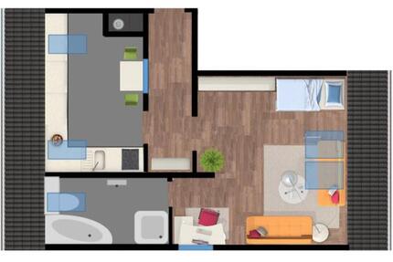 Möblierte Wohnung in Kassel auf Zeit zu vermieten 1 zimmer