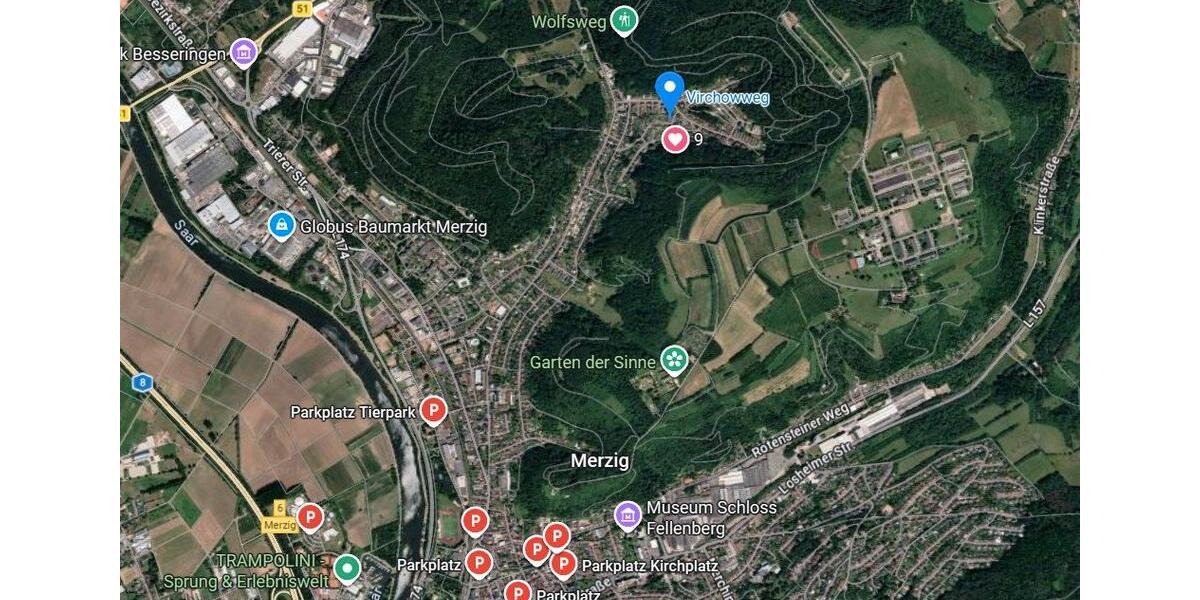 Etagenwohnung Merzig - 3.5 Zimmer, 78 m&sup2;, 750&euro; | Angebot:26265699