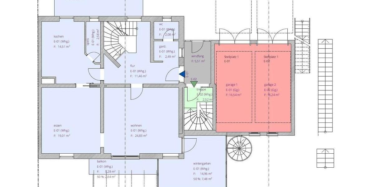 Etagenwohnung Buchbach - 5 Zimmer, 160 m&sup2;, 1.490&euro; | Angebot:24427778