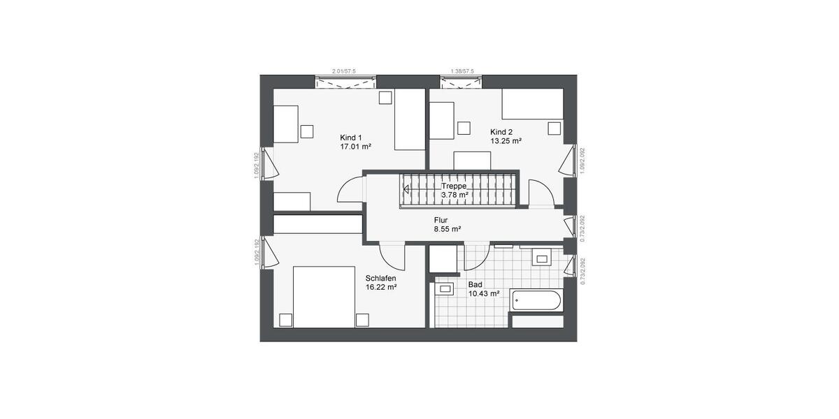 Einfamilienhaus Remscheid Reinshagen - 5 Zimmer, 136 m&sup2;, 1.999&euro; | Angebot:26611581
