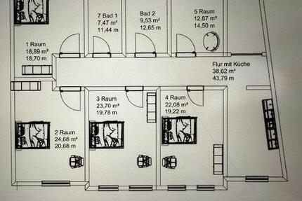 Wohnung Molfsee - 5 Zimmer, 166 m&sup2;, 2.500&euro; | Angebot:25945743