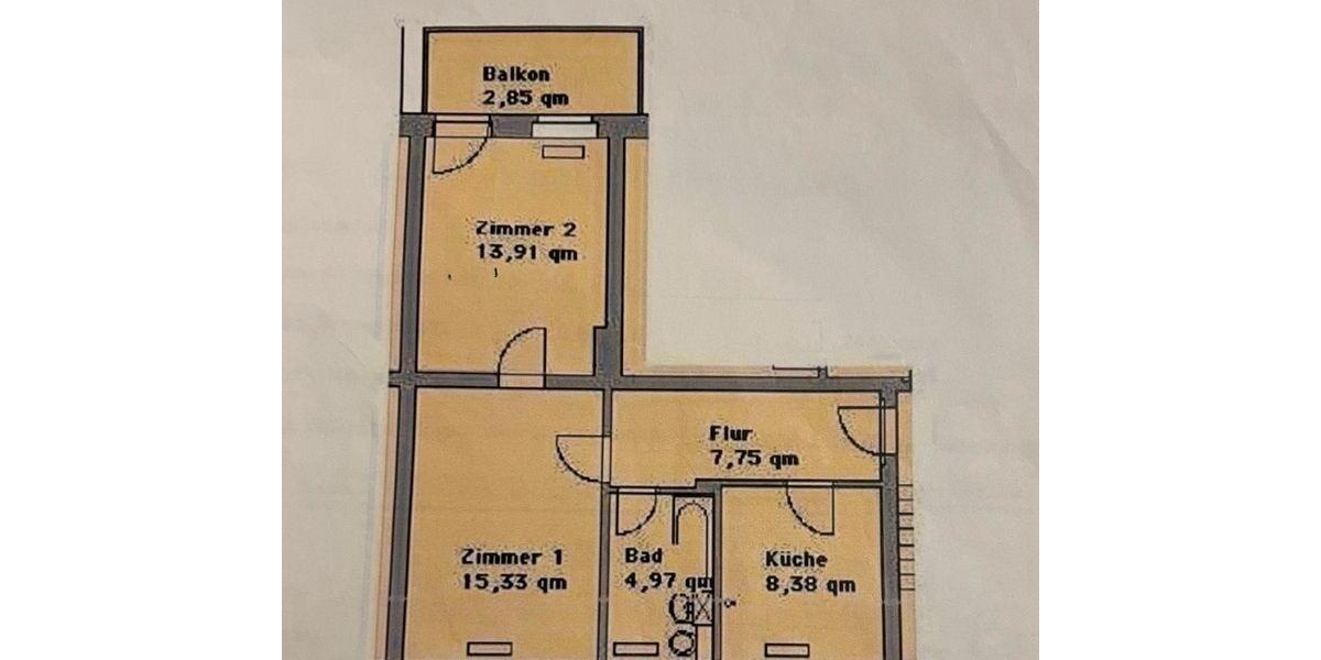Helle 2-Zimmer-Wohnung in Senftenberg zu vermieten 2 zimmer