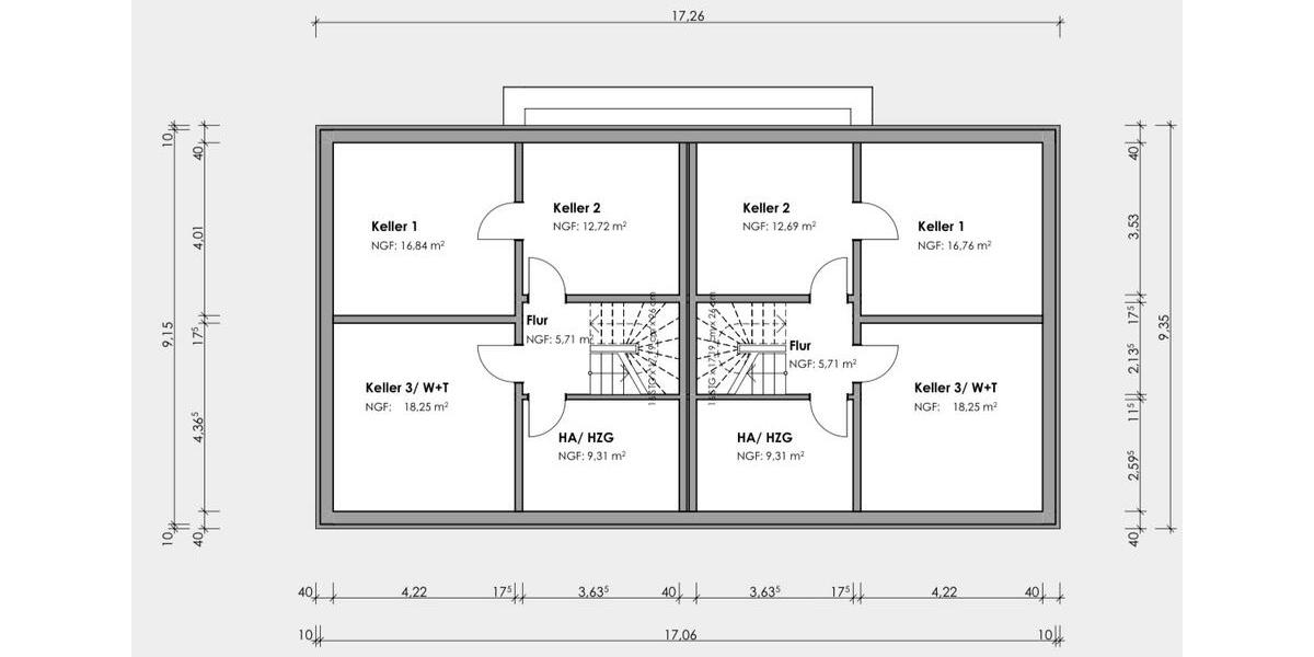Doppelhaushälfte Borken - 7 Zimmer, 135 m&sup2;, 1.800&euro; | Angebot:24916269