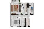 Etagenwohnung Osternienburger Land - 4 Zimmer, 70 m&sup2;, 430&euro; | Angebot:26268412