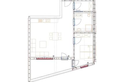 Wohnung Bad Waldsee - 2 Zimmer, 76 m&sup2;, 1.200&euro; | Angebot:25164138