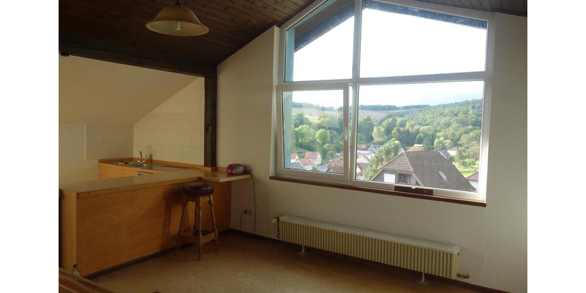 Dachgeschoßwohnung Bad Zwesten - 4 Zimmer, 75 m&sup2;, 500&euro; | Angebot:26676028