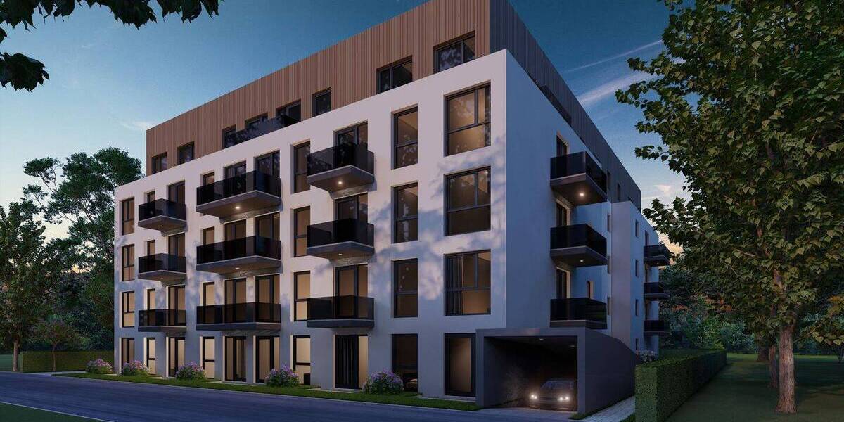 Bester Energiestandard! Moderne 1-Zi-Wohnung mit Balkon und Küche - KFW 40 NH 1 zimmer