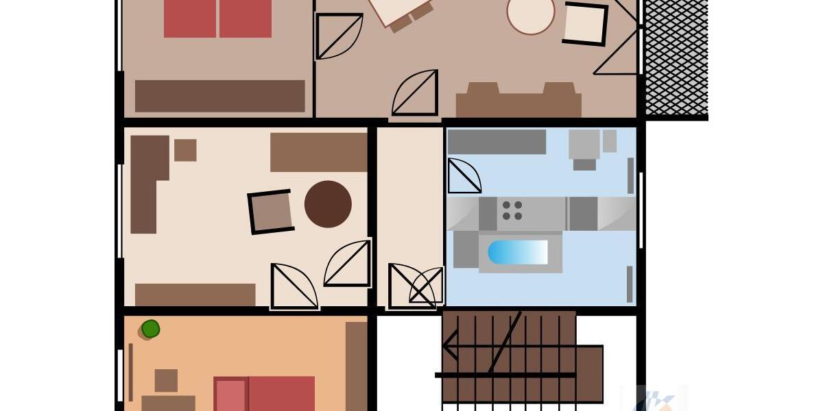 Etagenwohnung Großenhain - 3 Zimmer, 67 m&sup2;, 384&euro; | Angebot:23475687