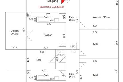 5-Zimmer-Altbauwohnung in Hagen-Hohenlimburg (Elsey) 5 zimmer