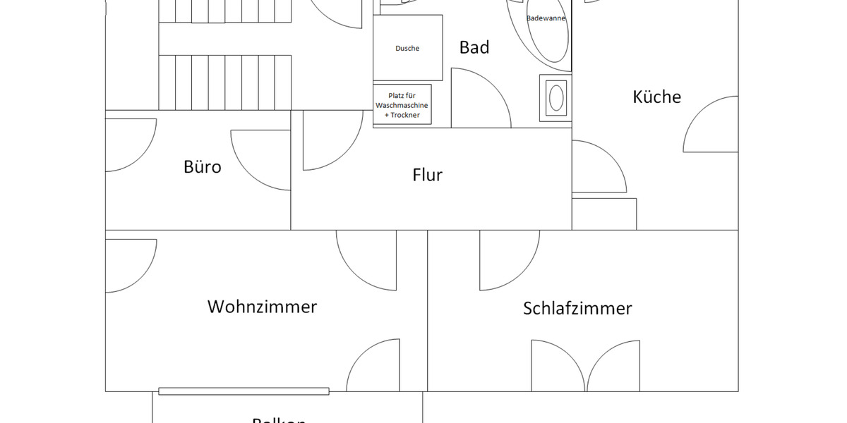 Etagenwohnung Spangenberg - 3 Zimmer, 85 m&sup2;, 620&euro; | Angebot:25048997