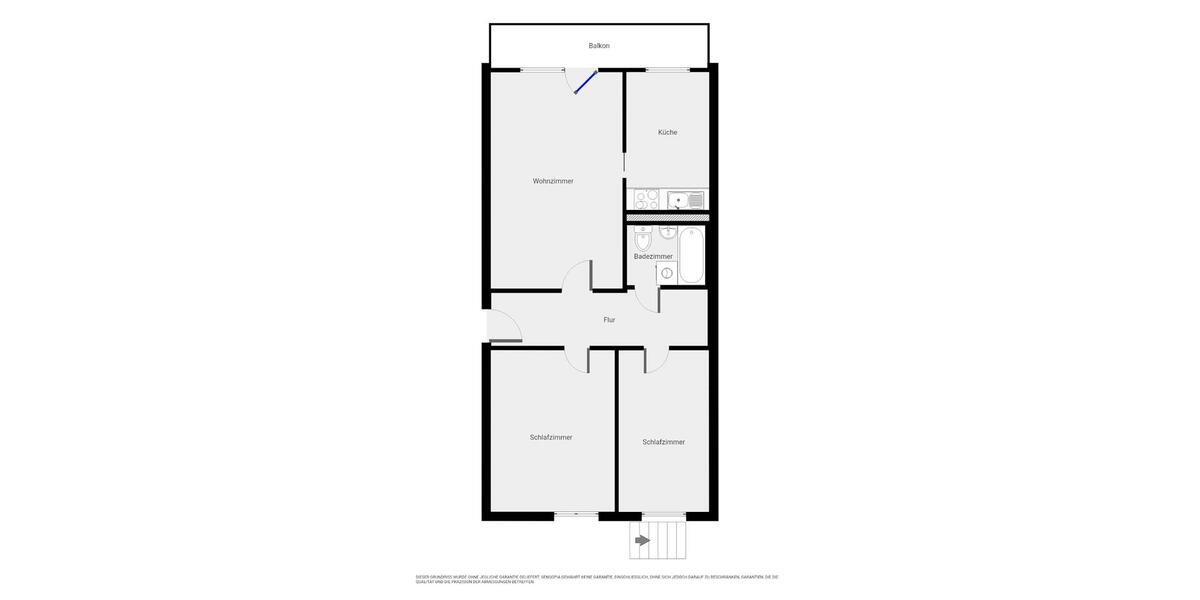 Etagenwohnung Brandenburg an der Havel Görden - 3 Zimmer, 70 m&sup2;, 493&euro; | Angebot:24559434