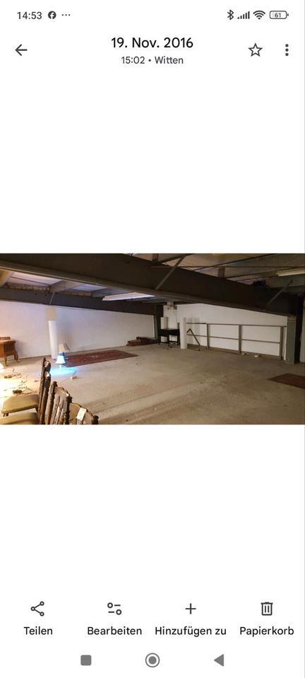 Gewerbehalle in Witten - Annen mit Empore und Nebenräume