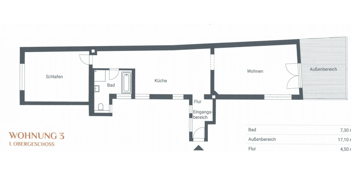 Etagenwohnung Kitzingen - 2 Zimmer, 92 m&sup2;, 1.150&euro; | Angebot:26489008