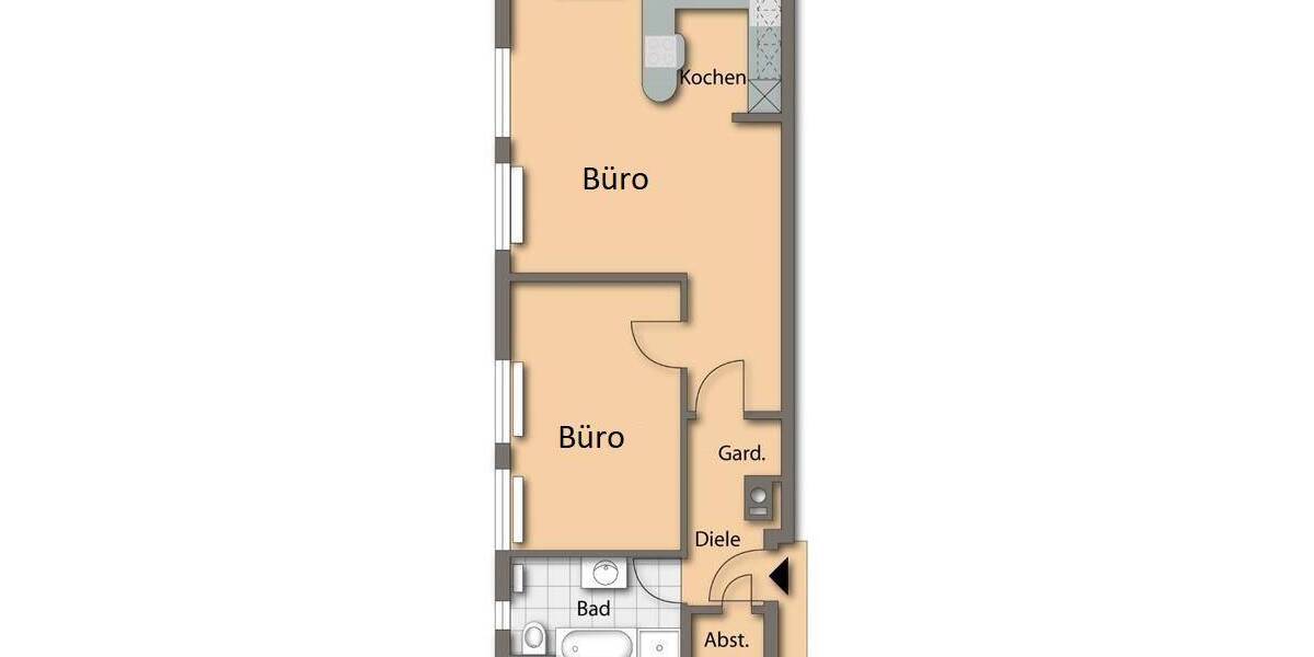 Gewerbeobjekt Neumarkt Altenhof - 2 Zimmer, 560&euro; | Angebot:26139217