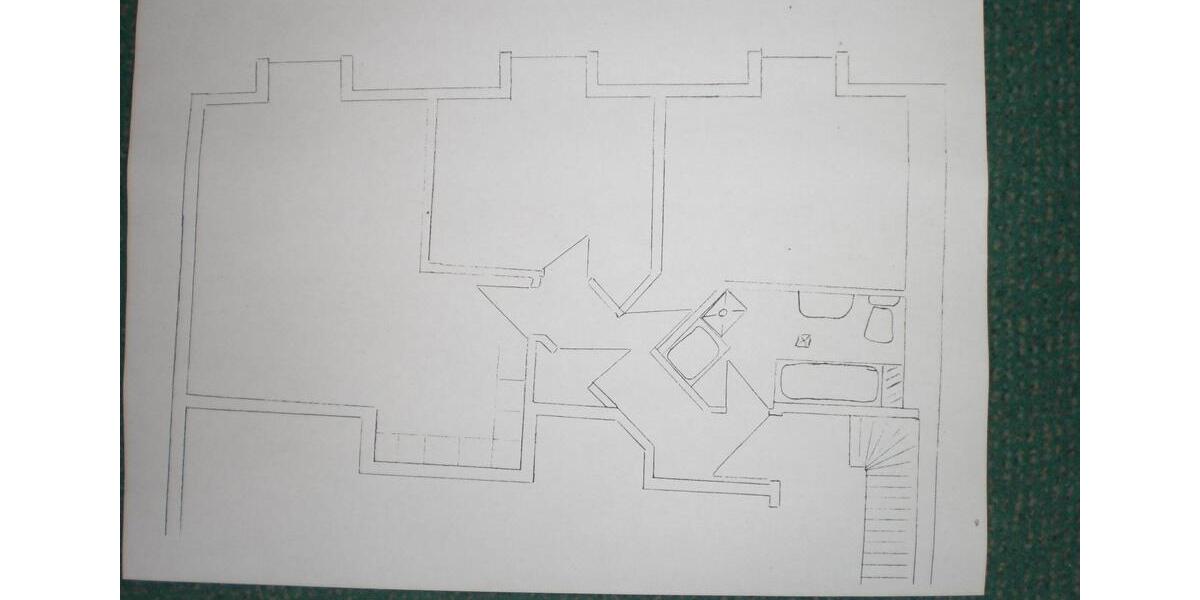 Etagenwohnung Brüel - 3 Zimmer, 64 m&sup2;, 480&euro; | Angebot:26034231