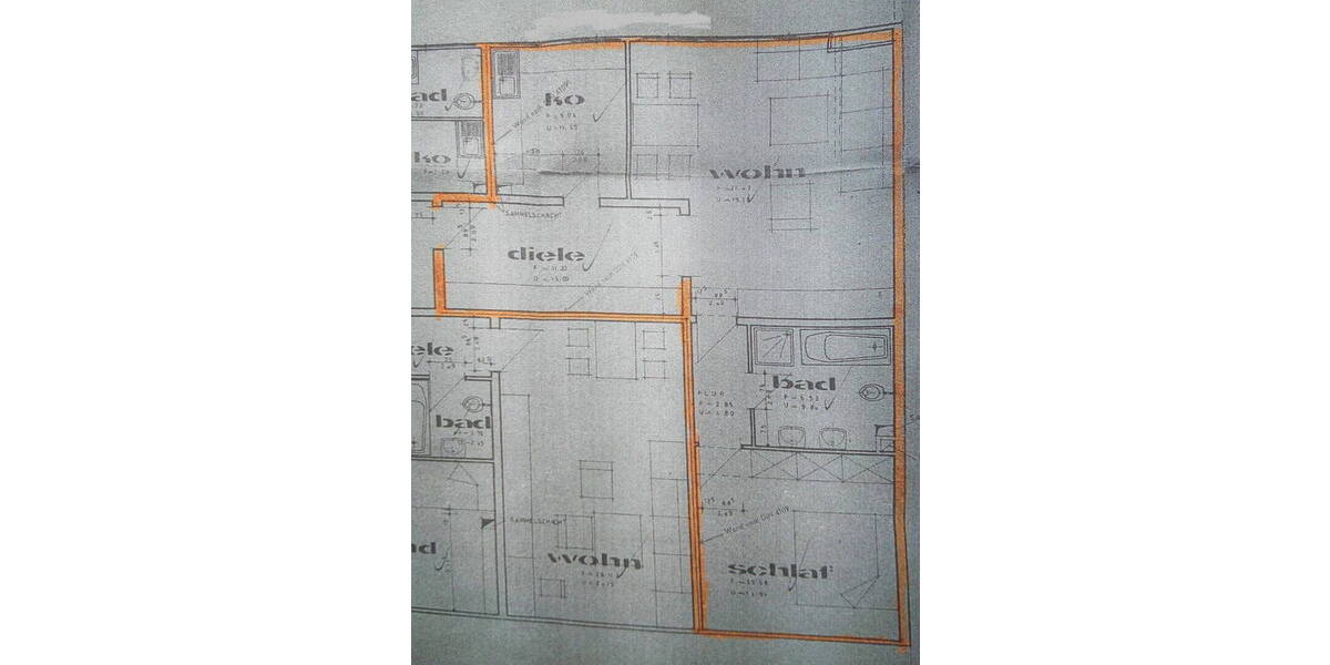 Etagenwohnung Hanau-Kesselstadt Hanau - 2 Zimmer, 76 m&sup2;, 730&euro; | Angebot:26602735