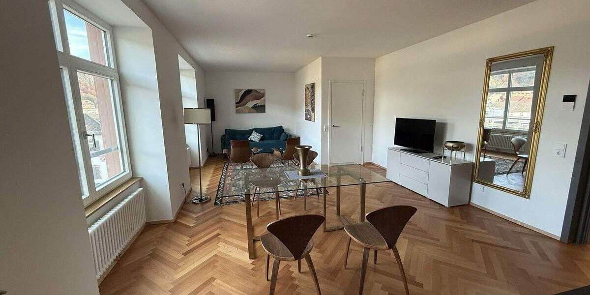Etagenwohnung Waldshut-Tiengen Waldshut - 2 Zimmer, 53 m&sup2;, 1.499&euro; | Angebot:25075975