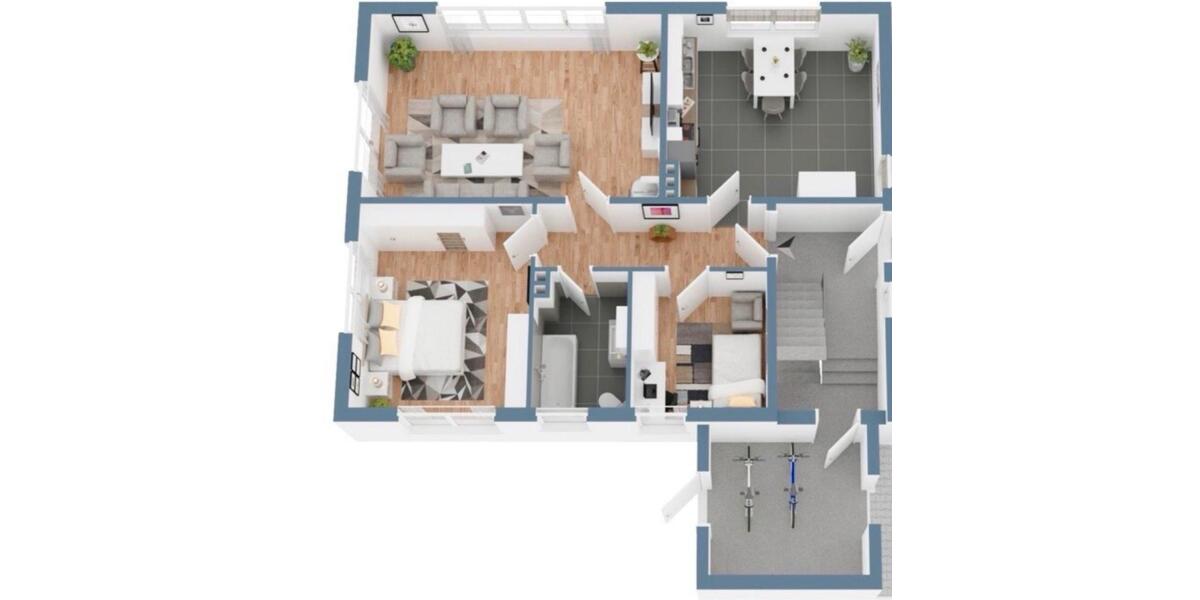 Etagenwohnung Sachsenhagen - 3 Zimmer, 76 m&sup2;, 900&euro; | Angebot:24659813