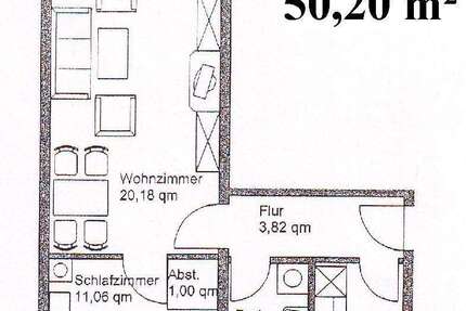 Wohnung Zossen Wünsdorf - 2 Zimmer, 50 m&sup2;, 452&euro; | Angebot:27651181