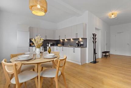 Möblierte Wohnung | Parkplatz | WLAN | Küche | frisch saniert 3 zimmer