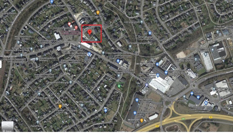 Etagenwohnung Simmern/Hunsrück Hunsrück - 2 Zimmer, 60 m&sup2;, 649&euro; | Angebot:25717760