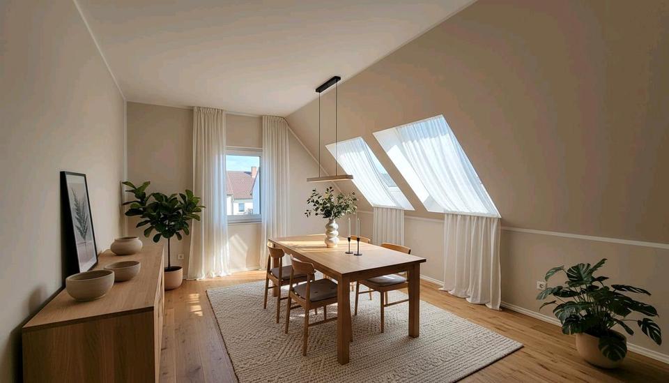 Dachgeschoßwohnung Roßtal - 4 Zimmer, 95 m&sup2;, 1.235&euro; | Angebot:26592611