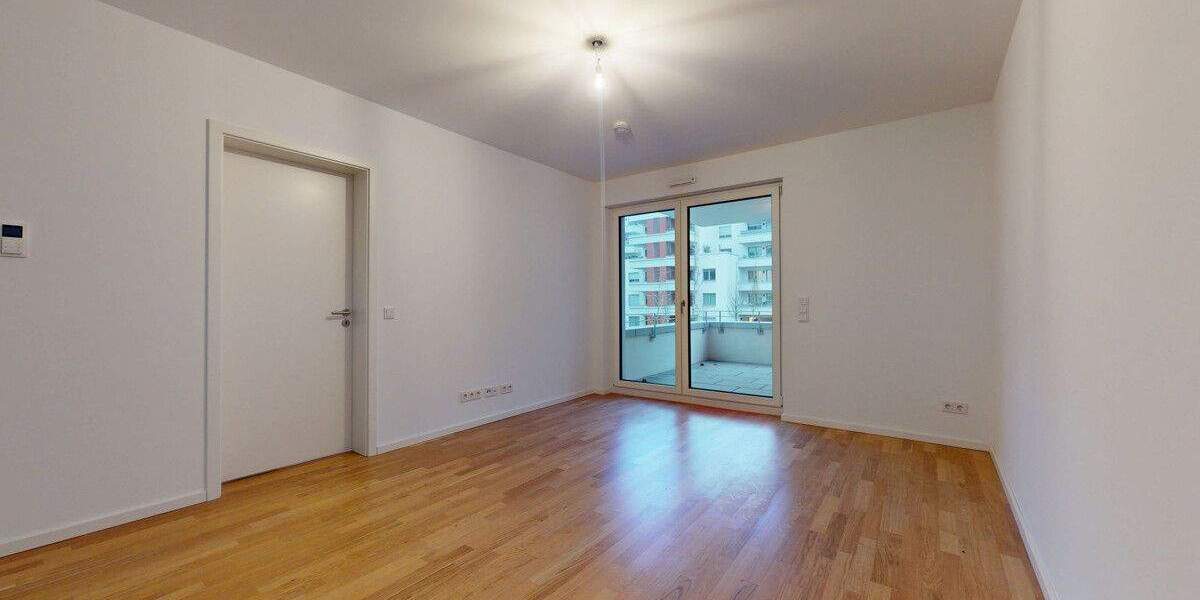 Erstbezug im Neubau: Stilvolle 2-Zimmer-Wohnung mit Einbauküche & ruhigem Innenhof-Balkon 2 zimmer