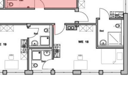 Wohnung Flensburg - 1 Zimmer, 24 m&sup2;, 588&euro; | Angebot:26112452
