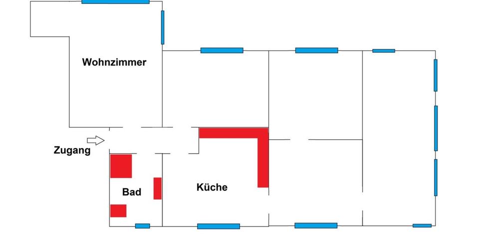 Erdgeschoßwohnung Neustadt bei Coburg - 5 Zimmer, 111 m&sup2;, 785&euro; | Angebot:25126667