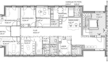Gewerbe Praxisräume mit Personenaufzug in Friedeburg - Neubau zimmer